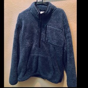 VS PINK PULLOVER SHERPA